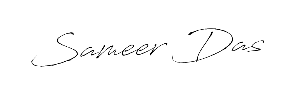 Use a signature maker to create a handwritten signature online. With this signature software, you can design (Antro_Vectra) your own signature for name Sameer Das. Sameer Das signature style 6 images and pictures png