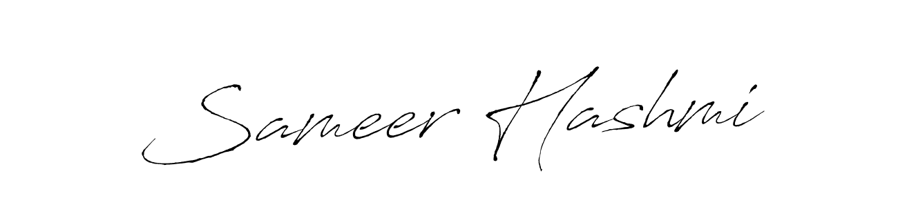 It looks lik you need a new signature style for name Sameer Hashmi. Design unique handwritten (Antro_Vectra) signature with our free signature maker in just a few clicks. Sameer Hashmi signature style 6 images and pictures png