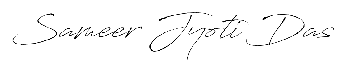 Use a signature maker to create a handwritten signature online. With this signature software, you can design (Antro_Vectra) your own signature for name Sameer Jyoti Das. Sameer Jyoti Das signature style 6 images and pictures png