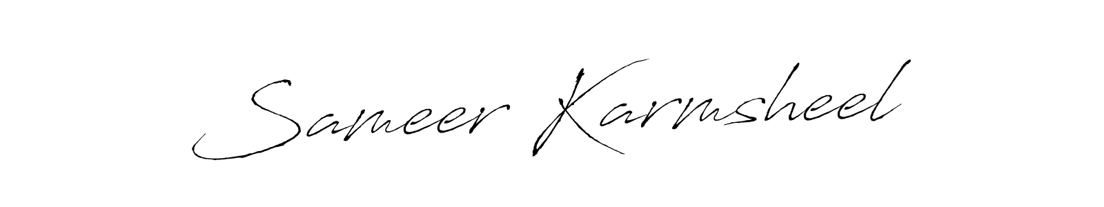 You can use this online signature creator to create a handwritten signature for the name Sameer Karmsheel. This is the best online autograph maker. Sameer Karmsheel signature style 6 images and pictures png