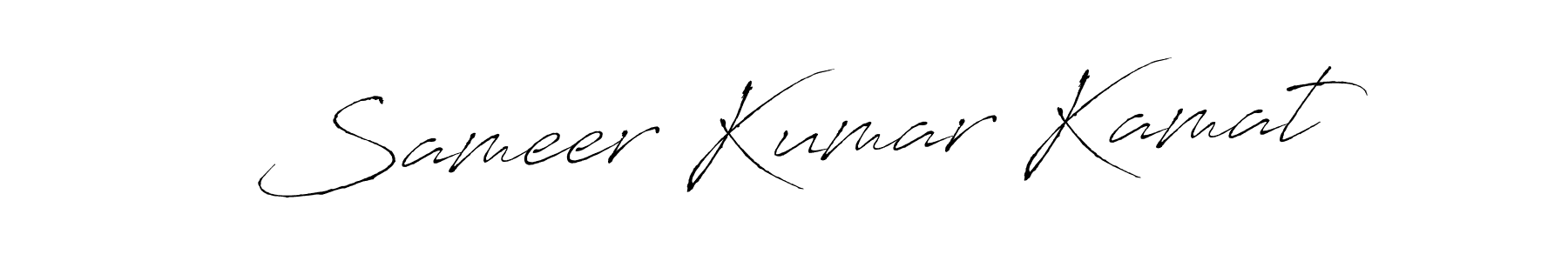 Also You can easily find your signature by using the search form. We will create Sameer Kumar Kamat name handwritten signature images for you free of cost using Antro_Vectra sign style. Sameer Kumar Kamat signature style 6 images and pictures png