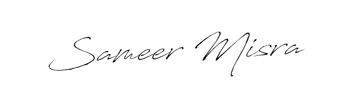 It looks lik you need a new signature style for name Sameer Misra. Design unique handwritten (Antro_Vectra) signature with our free signature maker in just a few clicks. Sameer Misra signature style 6 images and pictures png