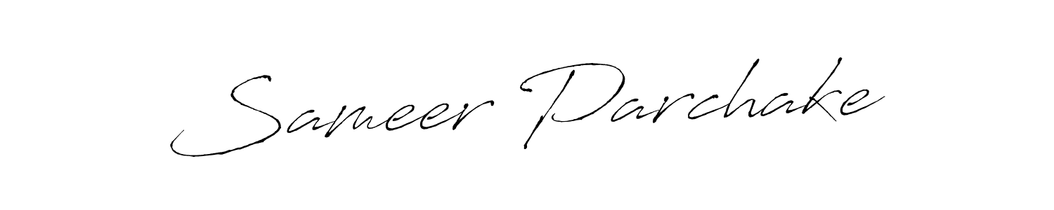 You can use this online signature creator to create a handwritten signature for the name Sameer Parchake. This is the best online autograph maker. Sameer Parchake signature style 6 images and pictures png