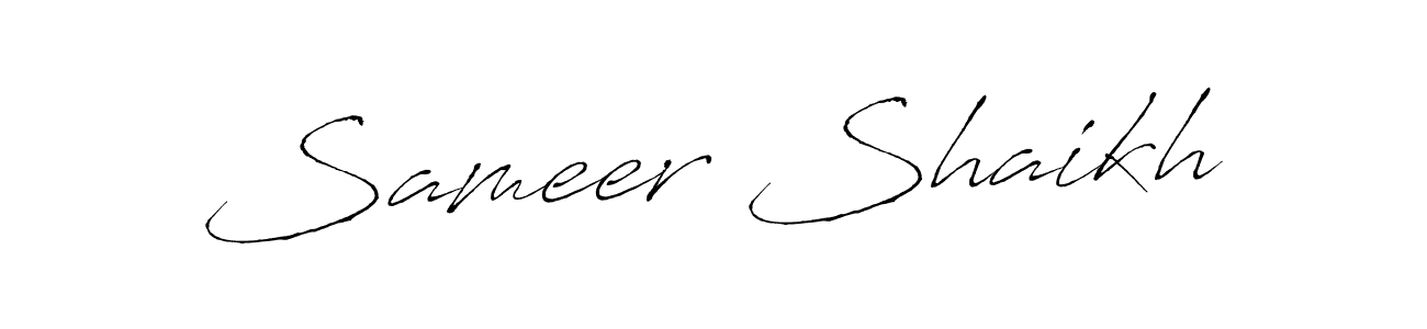 This is the best signature style for the Sameer Shaikh name. Also you like these signature font (Antro_Vectra). Mix name signature. Sameer Shaikh signature style 6 images and pictures png