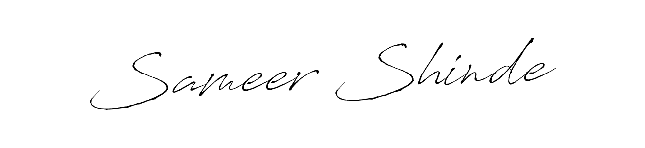 You can use this online signature creator to create a handwritten signature for the name Sameer Shinde. This is the best online autograph maker. Sameer Shinde signature style 6 images and pictures png