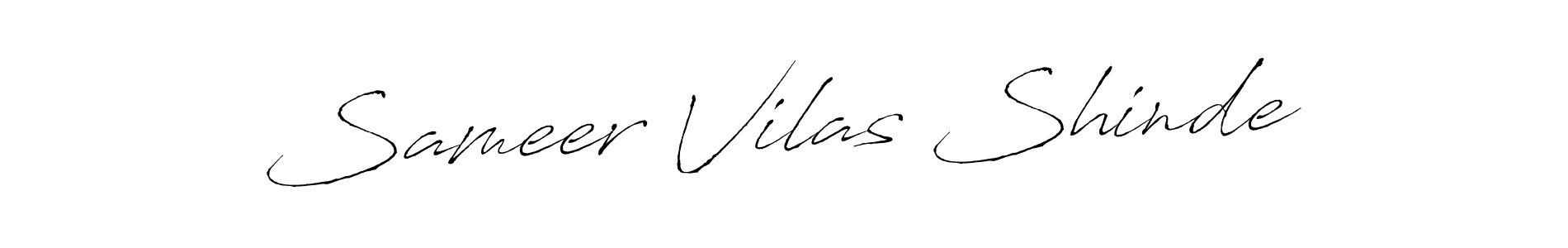 Once you've used our free online signature maker to create your best signature Antro_Vectra style, it's time to enjoy all of the benefits that Sameer Vilas Shinde name signing documents. Sameer Vilas Shinde signature style 6 images and pictures png