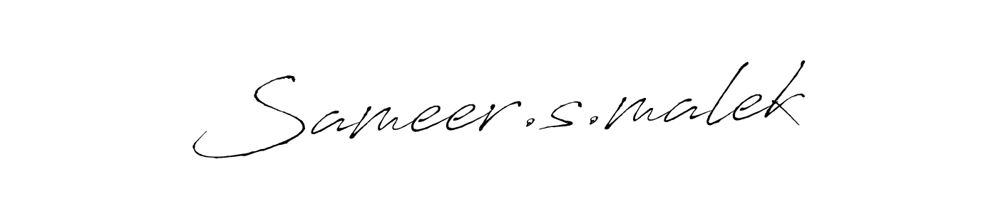 How to Draw Sameer.s.malek signature style? Antro_Vectra is a latest design signature styles for name Sameer.s.malek. Sameer.s.malek signature style 6 images and pictures png