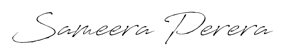 Stand out with a creative autograph for Sameera Perera. The Antro_Vectra styling blends modern aesthetics with classic signature flourishes. Sameera Perera signature style 6 images and pictures png