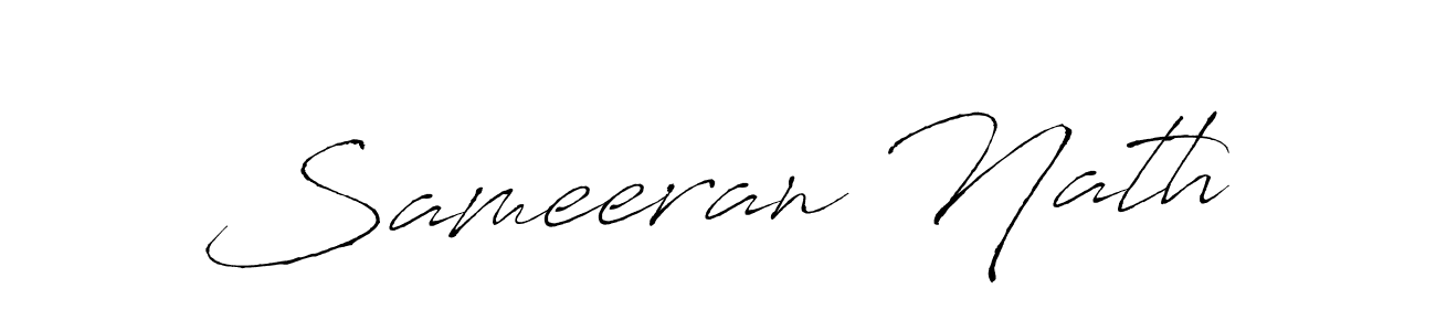 You should practise on your own different ways (Antro_Vectra) to write your name (Sameeran Nath) in signature. don't let someone else do it for you. Sameeran Nath signature style 6 images and pictures png