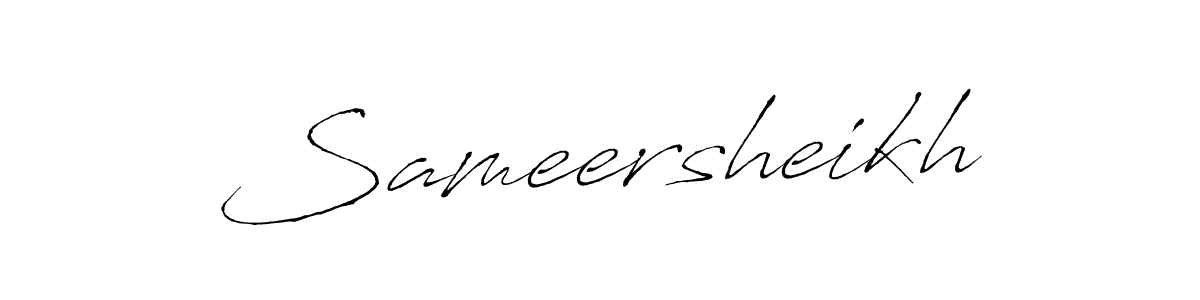 You should practise on your own different ways (Antro_Vectra) to write your name (Sameersheikh) in signature. don't let someone else do it for you. Sameersheikh signature style 6 images and pictures png