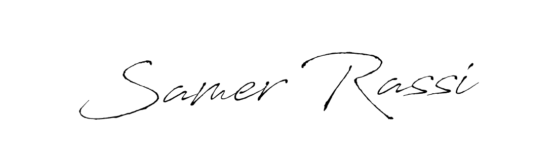 Make a beautiful signature design for name Samer Rassi. Use this online signature maker to create a handwritten signature for free. Samer Rassi signature style 6 images and pictures png