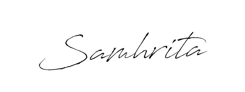 You should practise on your own different ways (Antro_Vectra) to write your name (Samhrita) in signature. don't let someone else do it for you. Samhrita signature style 6 images and pictures png