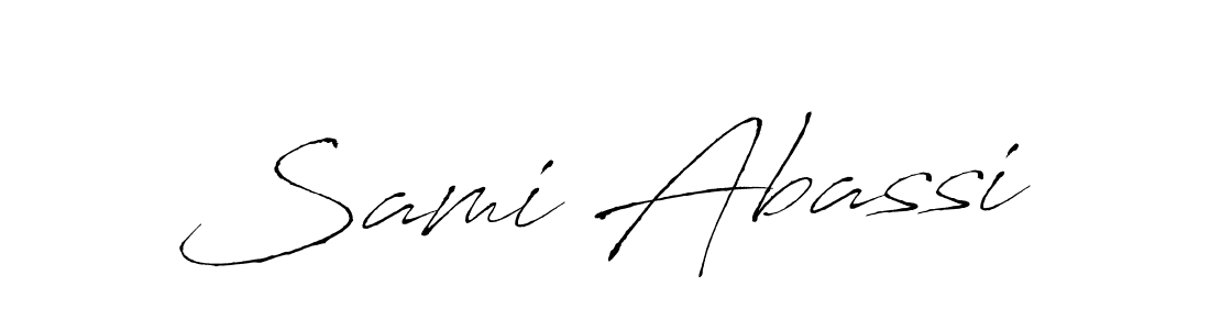 Make a beautiful signature design for name Sami Abassi. Use this online signature maker to create a handwritten signature for free. Sami Abassi signature style 6 images and pictures png