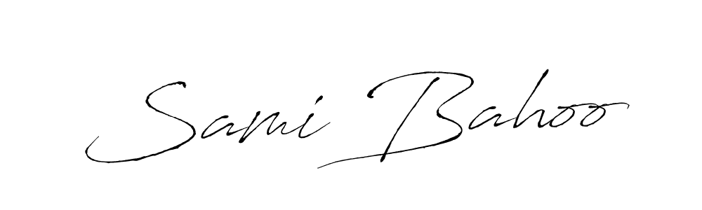 This is the best signature style for the Sami Bahoo name. Also you like these signature font (Antro_Vectra). Mix name signature. Sami Bahoo signature style 6 images and pictures png