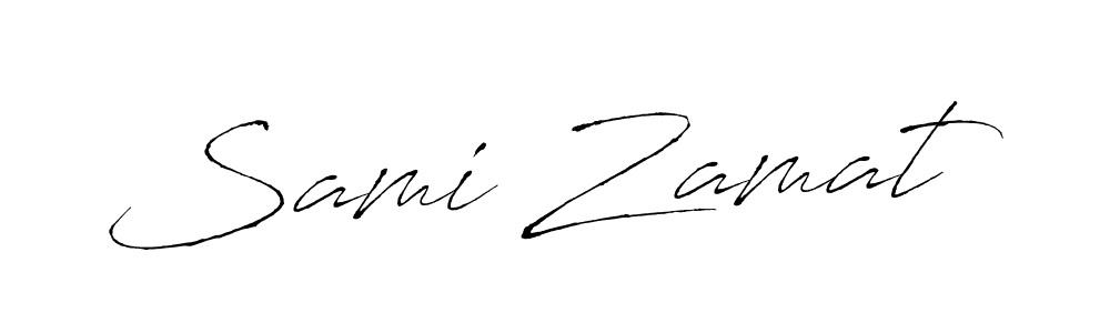 Also we have Sami Zamat name is the best signature style. Create professional handwritten signature collection using Antro_Vectra autograph style. Sami Zamat signature style 6 images and pictures png