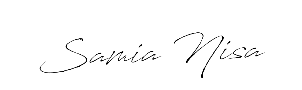 How to Draw Samia Nisa signature style? Antro_Vectra is a latest design signature styles for name Samia Nisa. Samia Nisa signature style 6 images and pictures png