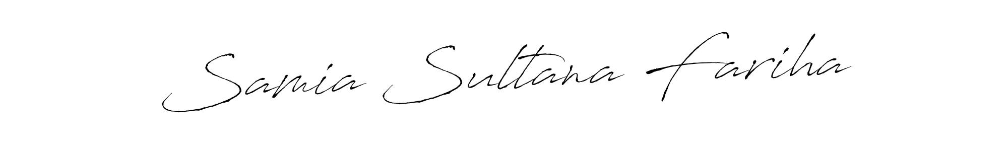 Make a beautiful signature design for name Samia Sultana Fariha. Use this online signature maker to create a handwritten signature for free. Samia Sultana Fariha signature style 6 images and pictures png