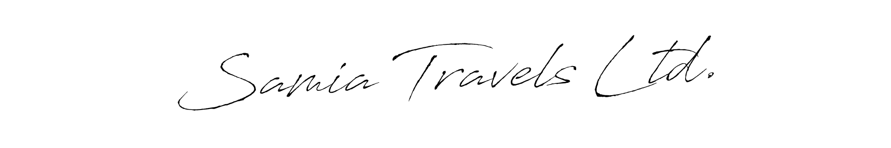 Also You can easily find your signature by using the search form. We will create Samia Travels Ltd. name handwritten signature images for you free of cost using Antro_Vectra sign style. Samia Travels Ltd. signature style 6 images and pictures png