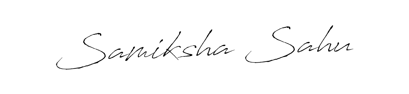Similarly Antro_Vectra is the best handwritten signature design. Signature creator online .You can use it as an online autograph creator for name Samiksha Sahu. Samiksha Sahu signature style 6 images and pictures png