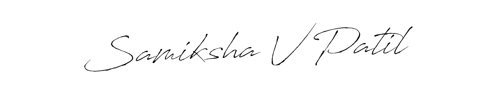 See photos of Samiksha V Patil official signature by Spectra . Check more albums & portfolios. Read reviews & check more about Antro_Vectra font. Samiksha V Patil signature style 6 images and pictures png