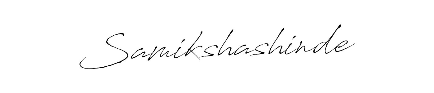 It looks lik you need a new signature style for name Samikshashinde. Design unique handwritten (Antro_Vectra) signature with our free signature maker in just a few clicks. Samikshashinde signature style 6 images and pictures png