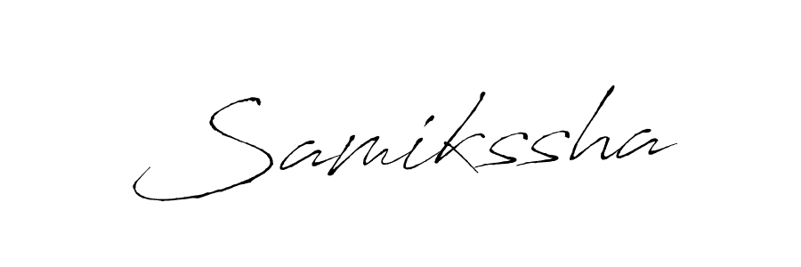 Also we have Samikssha name is the best signature style. Create professional handwritten signature collection using Antro_Vectra autograph style. Samikssha signature style 6 images and pictures png