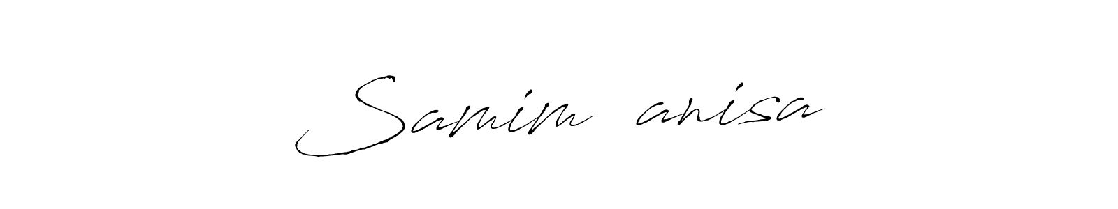 Samim❤️anisa stylish signature style. Best Handwritten Sign (Antro_Vectra) for my name. Handwritten Signature Collection Ideas for my name Samim❤️anisa. Samim❤️anisa signature style 6 images and pictures png