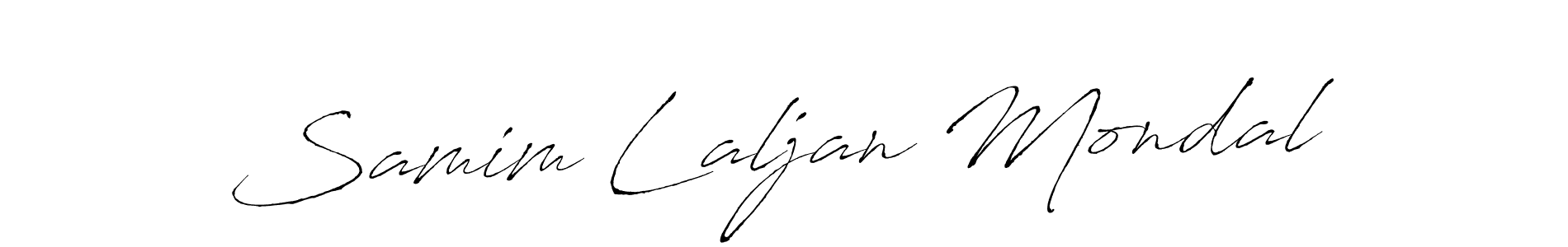 Make a beautiful signature design for name Samim Laljan Mondal. Use this online signature maker to create a handwritten signature for free. Samim Laljan Mondal signature style 6 images and pictures png