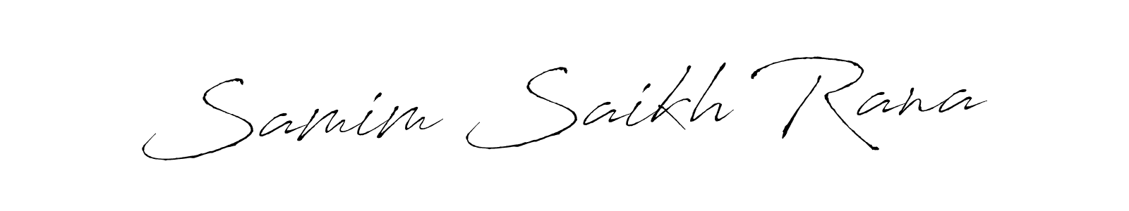 You should practise on your own different ways (Antro_Vectra) to write your name (Samim Saikh Rana) in signature. don't let someone else do it for you. Samim Saikh Rana signature style 6 images and pictures png