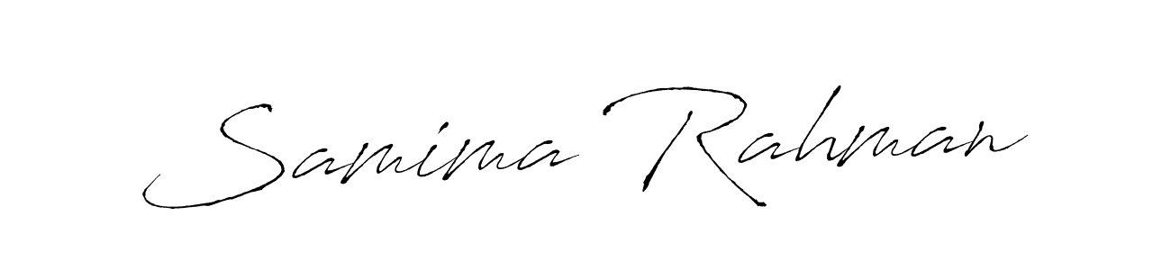 Also You can easily find your signature by using the search form. We will create Samima Rahman name handwritten signature images for you free of cost using Antro_Vectra sign style. Samima Rahman signature style 6 images and pictures png