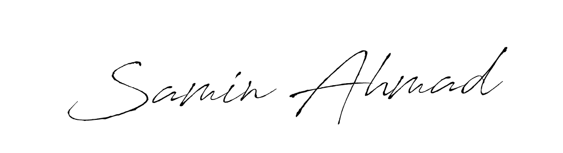 How to Draw Samin Ahmad signature style? Antro_Vectra is a latest design signature styles for name Samin Ahmad. Samin Ahmad signature style 6 images and pictures png