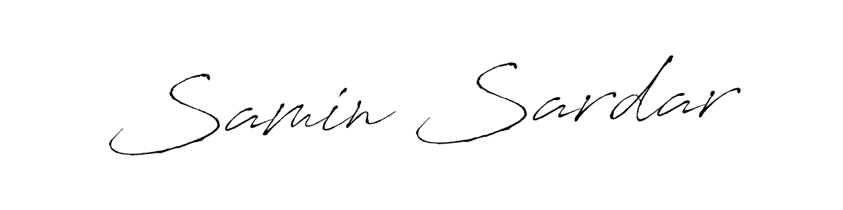This is the best signature style for the Samin Sardar name. Also you like these signature font (Antro_Vectra). Mix name signature. Samin Sardar signature style 6 images and pictures png