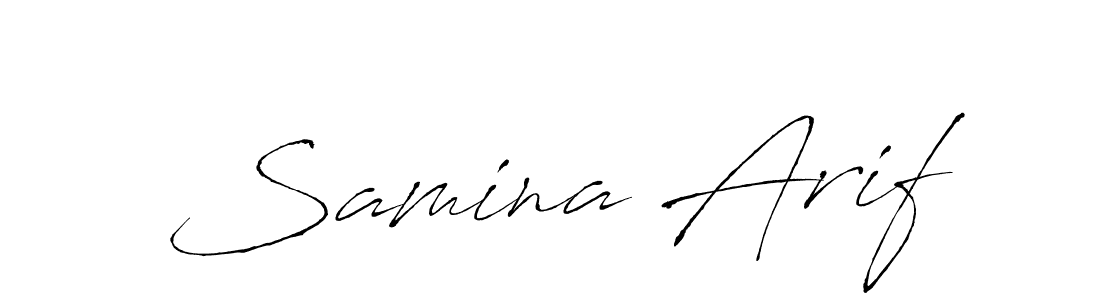 Once you've used our free online signature maker to create your best signature Antro_Vectra style, it's time to enjoy all of the benefits that Samina Arif name signing documents. Samina Arif signature style 6 images and pictures png