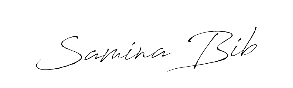 Make a beautiful signature design for name Samina Bib. Use this online signature maker to create a handwritten signature for free. Samina Bib signature style 6 images and pictures png