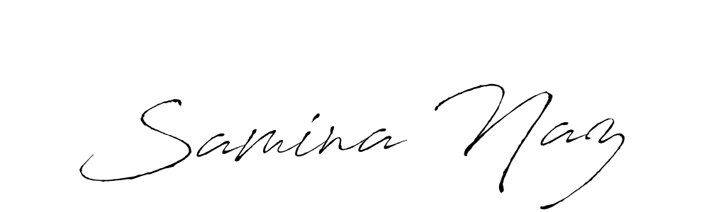 Also You can easily find your signature by using the search form. We will create Samina Naz name handwritten signature images for you free of cost using Antro_Vectra sign style. Samina Naz signature style 6 images and pictures png