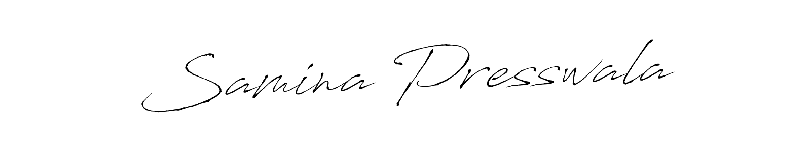 Also we have Samina Presswala name is the best signature style. Create professional handwritten signature collection using Antro_Vectra autograph style. Samina Presswala signature style 6 images and pictures png