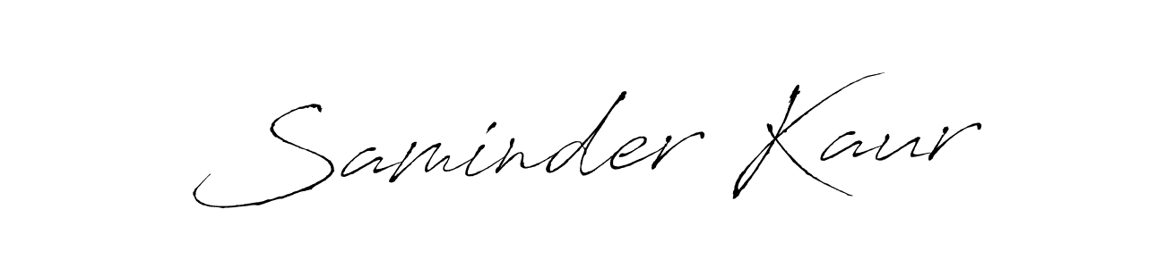 Make a short Saminder Kaur signature style. Manage your documents anywhere anytime using Antro_Vectra. Create and add eSignatures, submit forms, share and send files easily. Saminder Kaur signature style 6 images and pictures png