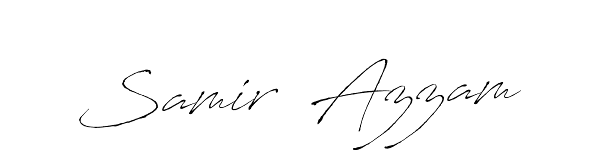 Here are the top 10 professional signature styles for the name Samir  Azzam. These are the best autograph styles you can use for your name. Samir  Azzam signature style 6 images and pictures png