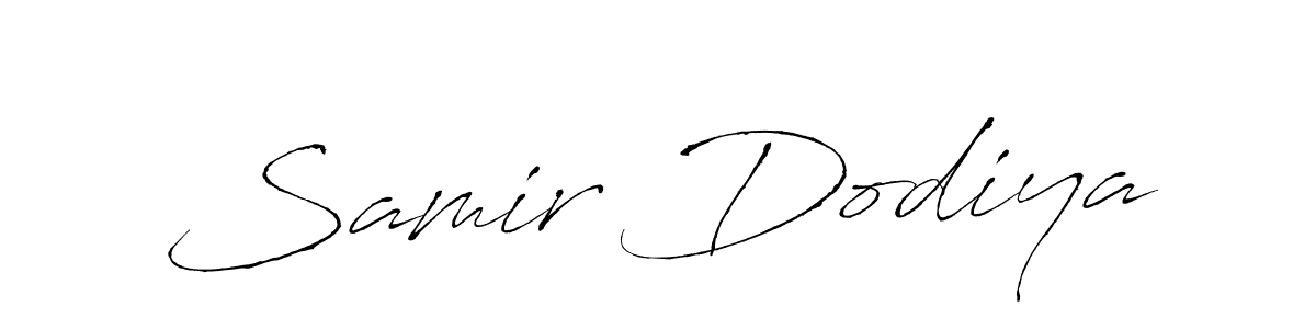 Once you've used our free online signature maker to create your best signature Antro_Vectra style, it's time to enjoy all of the benefits that Samir Dodiya name signing documents. Samir Dodiya signature style 6 images and pictures png