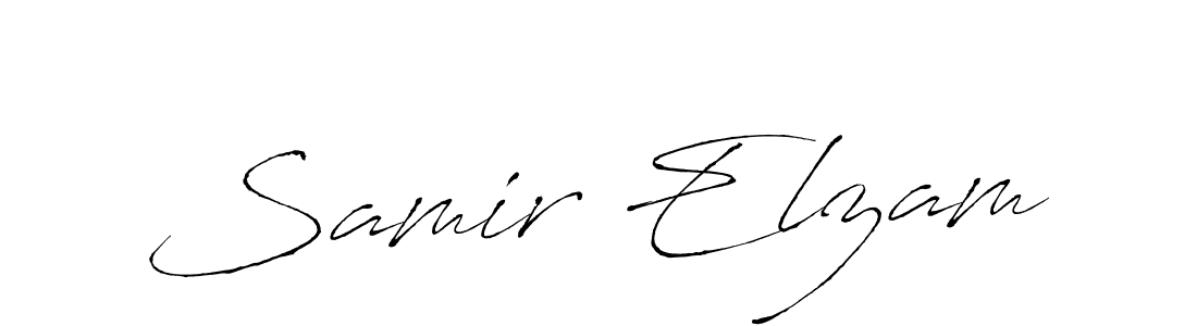 Similarly Antro_Vectra is the best handwritten signature design. Signature creator online .You can use it as an online autograph creator for name Samir Elzam. Samir Elzam signature style 6 images and pictures png