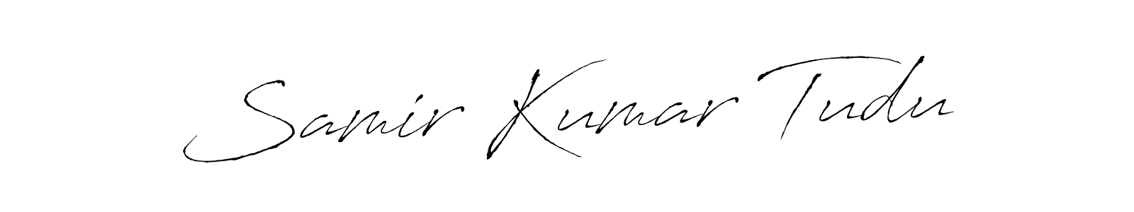 You should practise on your own different ways (Antro_Vectra) to write your name (Samir Kumar Tudu) in signature. don't let someone else do it for you. Samir Kumar Tudu signature style 6 images and pictures png