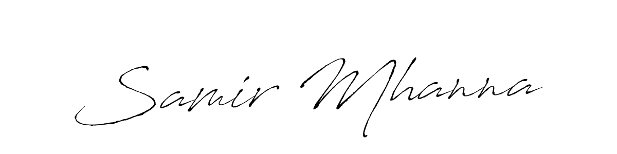 It looks lik you need a new signature style for name Samir Mhanna. Design unique handwritten (Antro_Vectra) signature with our free signature maker in just a few clicks. Samir Mhanna signature style 6 images and pictures png