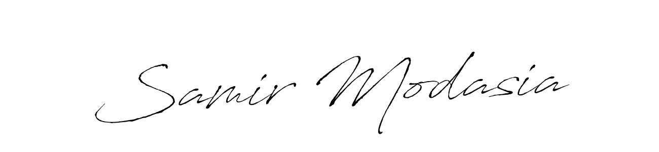Use a signature maker to create a handwritten signature online. With this signature software, you can design (Antro_Vectra) your own signature for name Samir Modasia. Samir Modasia signature style 6 images and pictures png