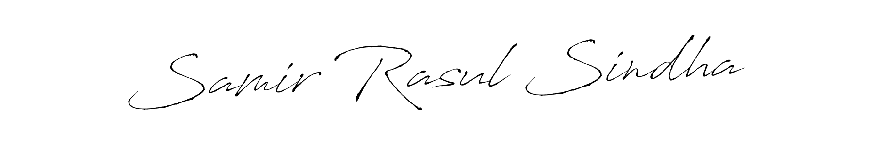 The best way (Antro_Vectra) to make a short signature is to pick only two or three words in your name. The name Samir Rasul Sindha include a total of six letters. For converting this name. Samir Rasul Sindha signature style 6 images and pictures png