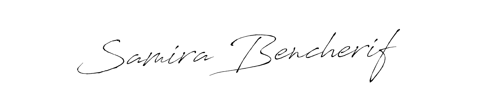 Also we have Samira Bencherif name is the best signature style. Create professional handwritten signature collection using Antro_Vectra autograph style. Samira Bencherif signature style 6 images and pictures png