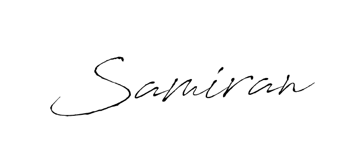 Antro_Vectra is a professional signature style that is perfect for those who want to add a touch of class to their signature. It is also a great choice for those who want to make their signature more unique. Get Samiran name to fancy signature for free. Samiran signature style 6 images and pictures png