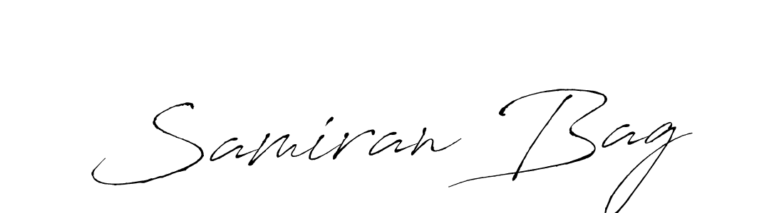 You can use this online signature creator to create a handwritten signature for the name Samiran Bag. This is the best online autograph maker. Samiran Bag signature style 6 images and pictures png