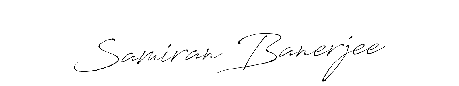 You should practise on your own different ways (Antro_Vectra) to write your name (Samiran Banerjee) in signature. don't let someone else do it for you. Samiran Banerjee signature style 6 images and pictures png