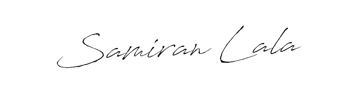 You should practise on your own different ways (Antro_Vectra) to write your name (Samiran Lala) in signature. don't let someone else do it for you. Samiran Lala signature style 6 images and pictures png