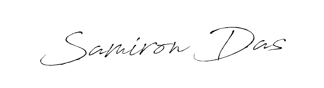 Also we have Samiron Das name is the best signature style. Create professional handwritten signature collection using Antro_Vectra autograph style. Samiron Das signature style 6 images and pictures png